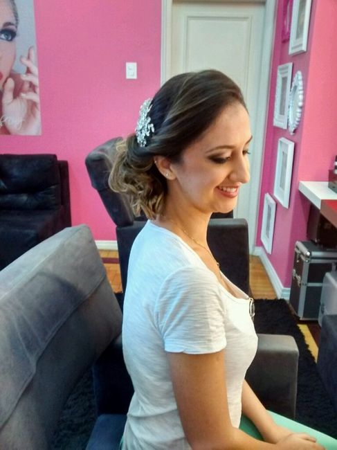 Teste cabelo e maquiagem!!! - 2