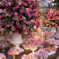 Decoração em sobre tons rosa e lilas? omg!! - 1