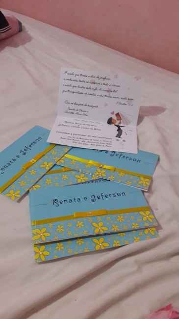 Meus convites *_* - 1