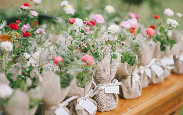 Vasinhos com flores