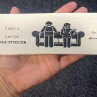 Marca página diy lembrança do Chá de Envelope - 1