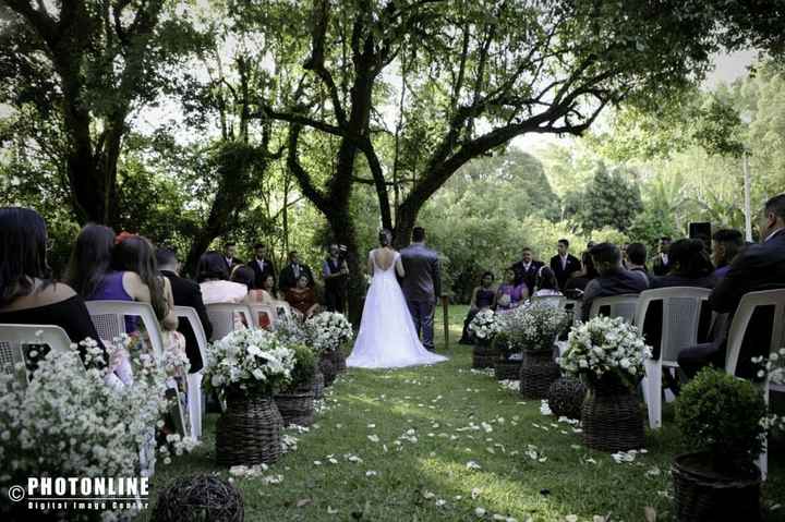 Nosso casamento - 1