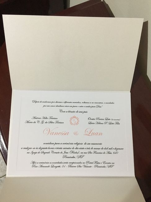 Meus convites de casamento! Caixas dos padrinhos ♥️ - 6