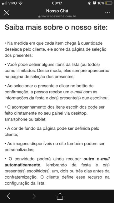 Site para lista de chá de panela 4