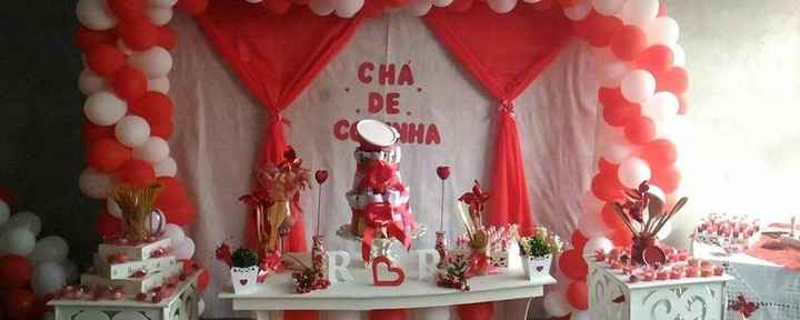 Minha decoração feito pela Madrinha mais linda