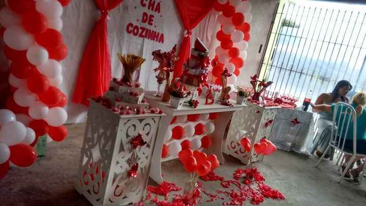 Minha decoração feito pela Madrinha mais linda