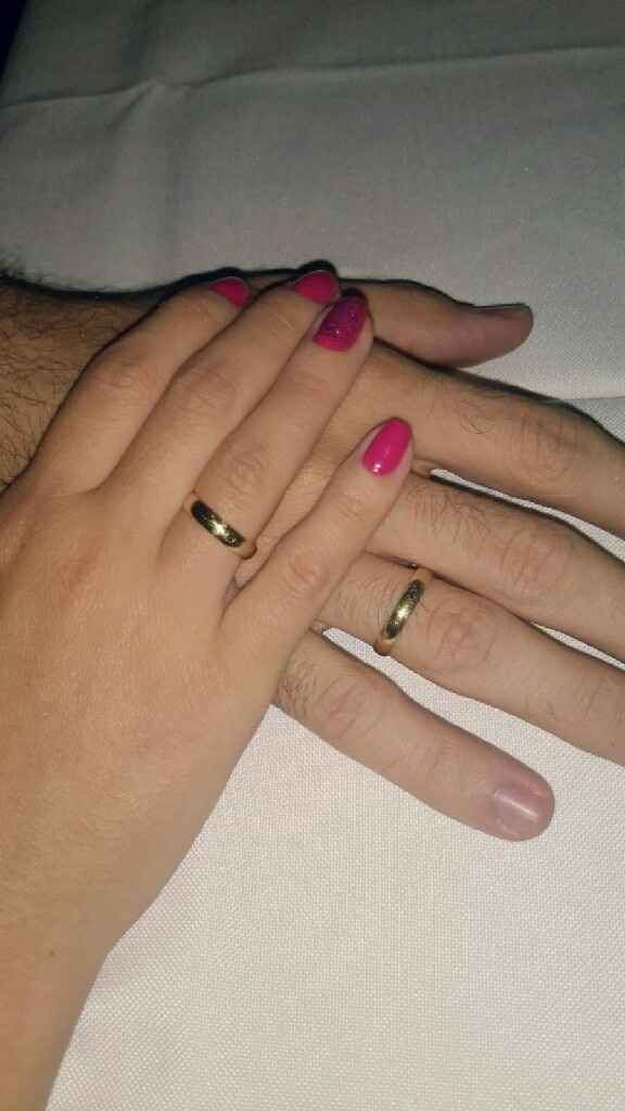 Pretende trocar a aliança pro casamento - 1