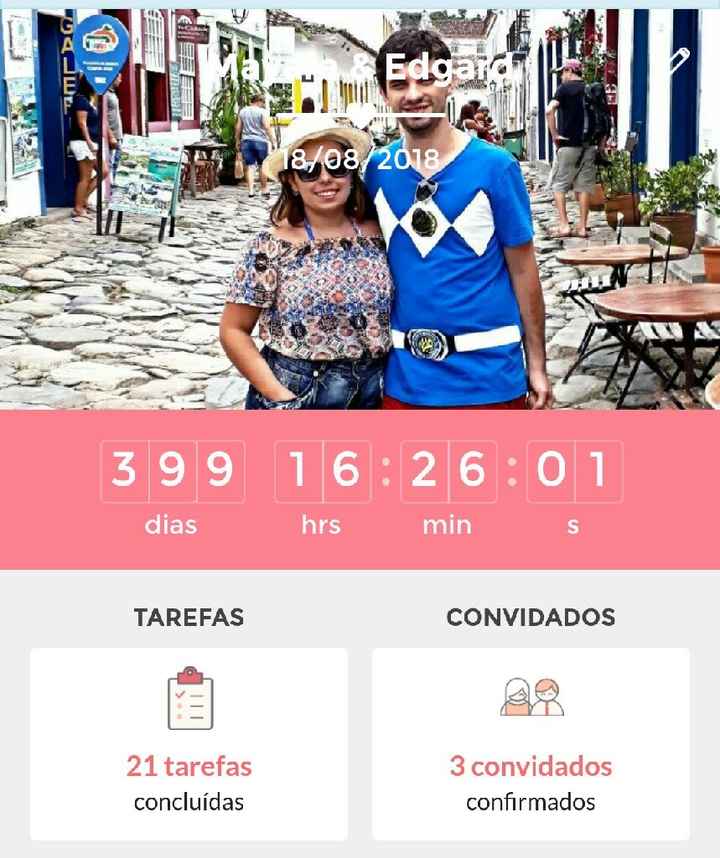 E o relógio da contagem regeessiva virou!!!! - 1
