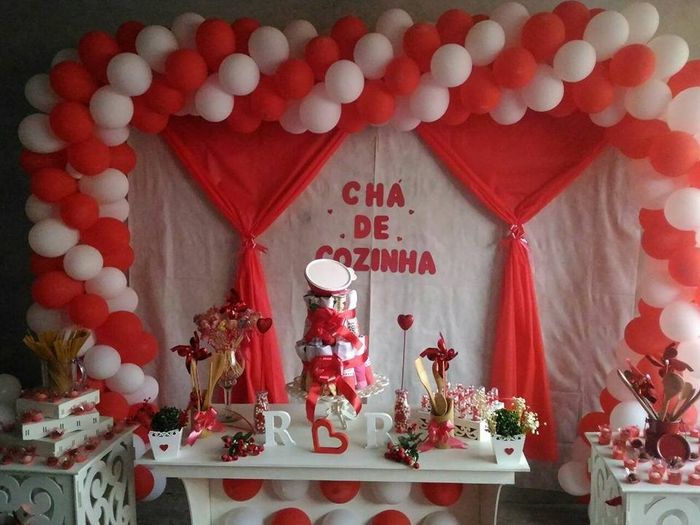 Minha decoração feito pela Madrinha mais linda