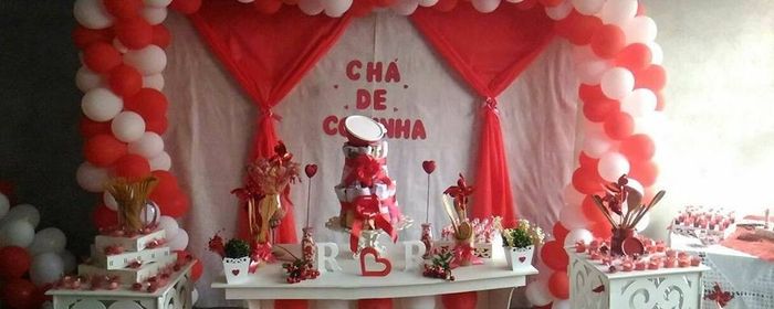 Minha decoração feito pela Madrinha mais linda