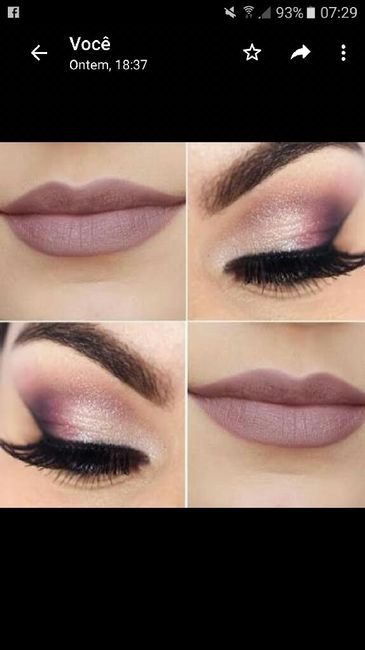 Maquiagem e penteado - 1