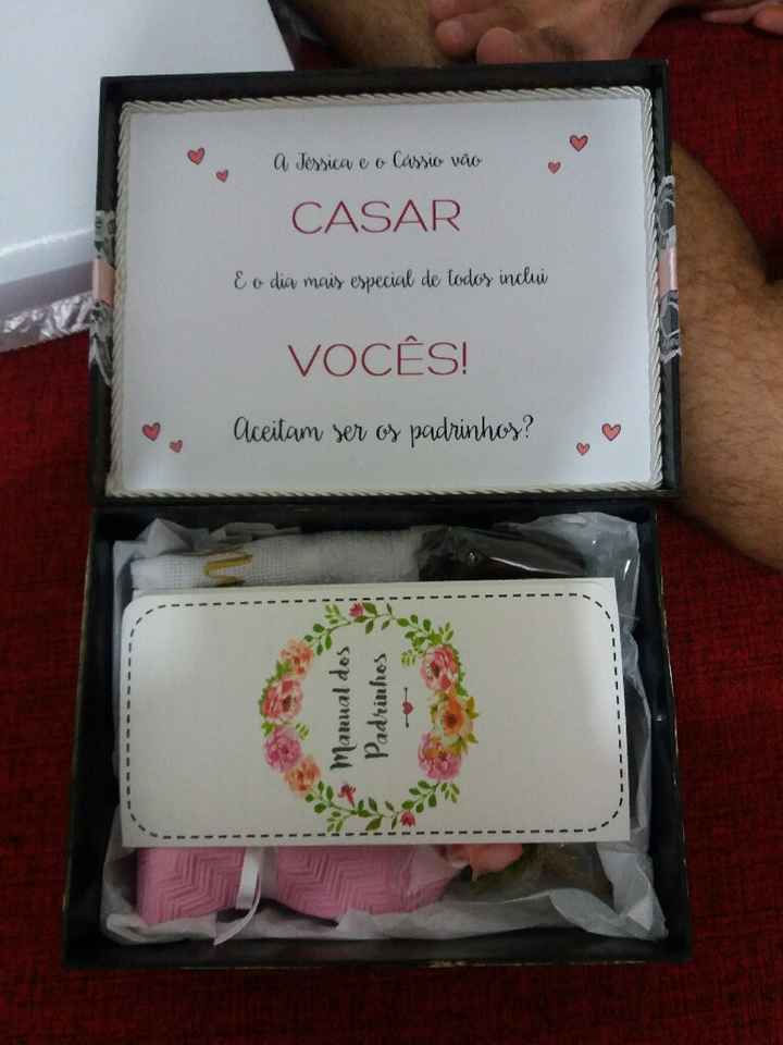 Caixa convite dos padrinhos #vemver - 10
