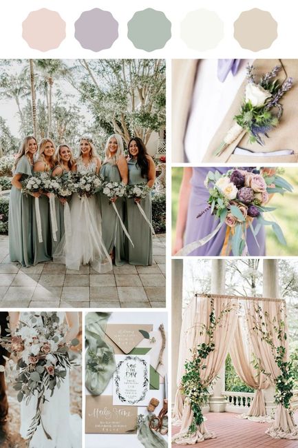 Paleta de cores para Casamento 5