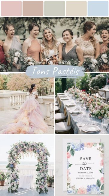 Paleta de cores para Casamento 6
