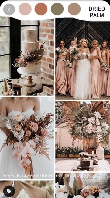 Paleta de cores para Casamento 7