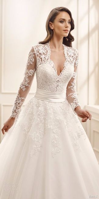 Vestido dos sonhos: manga comprida rendado! 3