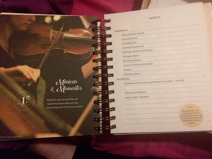 Meu incrível planner da noiva chegou! #vemver #textão 19