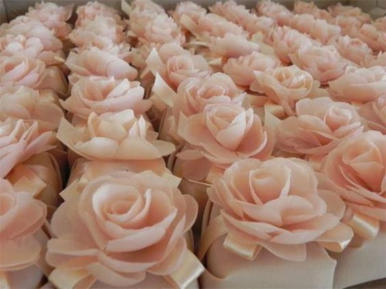 Se inspire: bem-casados em tons de rosa! 4