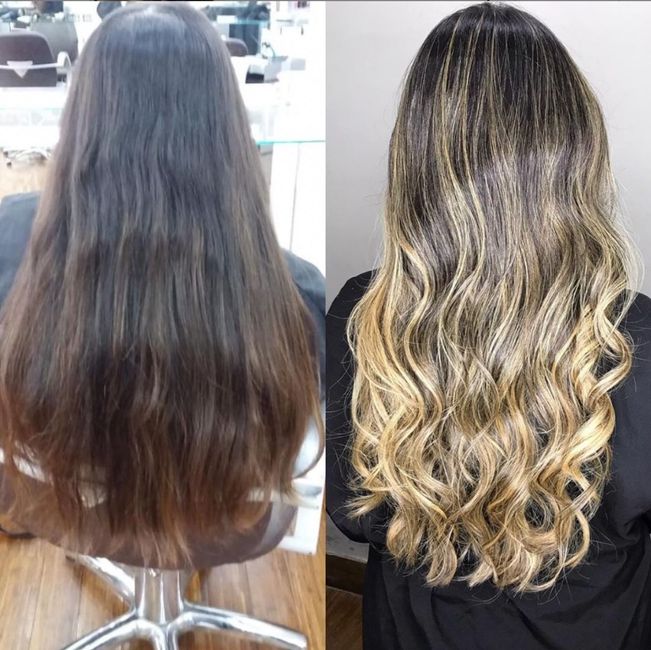Antes e depois