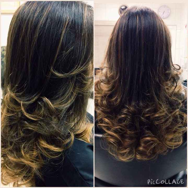 Eu quando tinha ombré hair 1