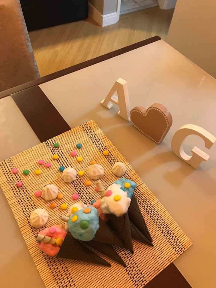 3 meses casadinhos - Nossas bodas de algodão doce - 1