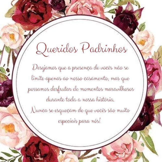 Manual dos padrinhos.. vem ver! - 9