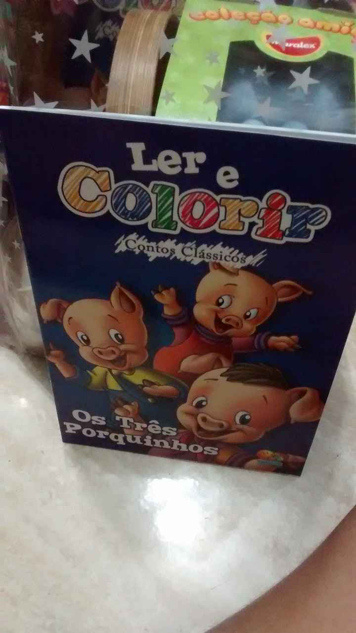 Livro para ler e colorir
