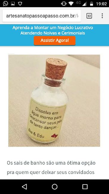 Dilema das lembrancinhas - 1