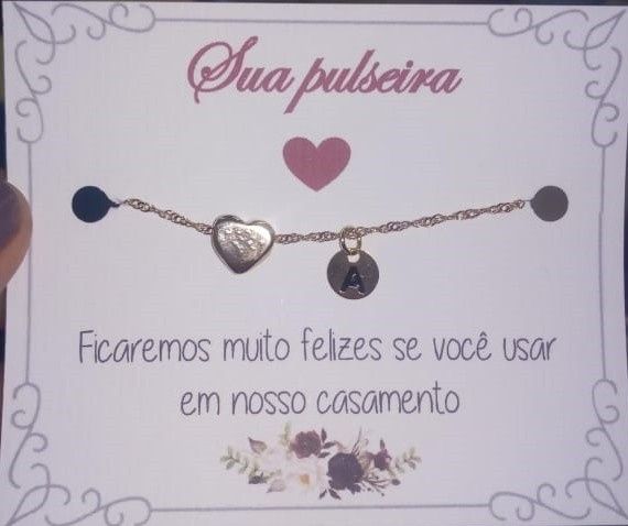 Pulseiras para madrinhas 2