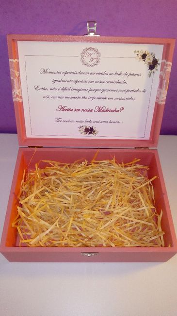 Convite Madrinhas - diy 4