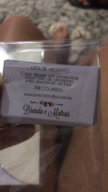 Chegaram meus convites 5