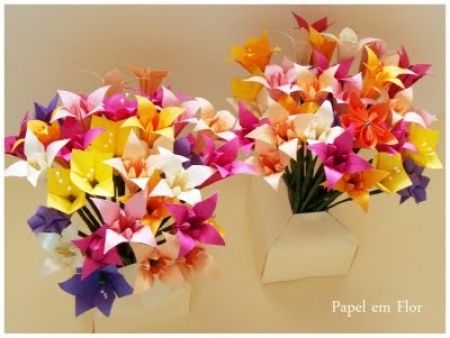 arranjos de origami