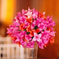 Decoração de origami