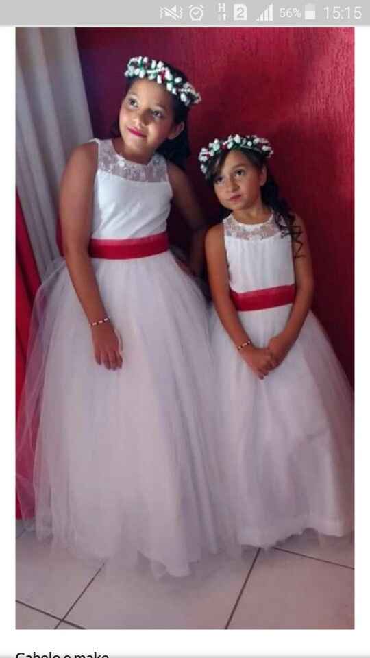 Vestido da daminha. - 5