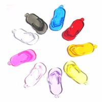 Chinelinho de acrilico