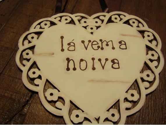 Plaquinhas para casamento