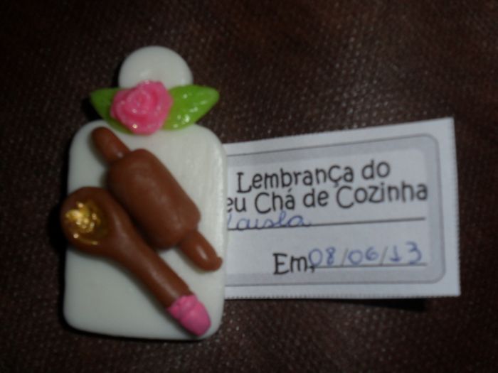 Lembrancinha do meu chá de panela