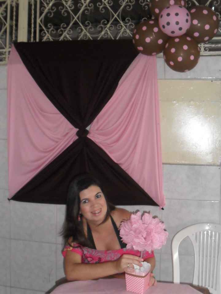 Decoração de chá de panela