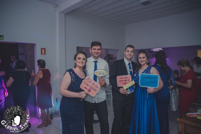 Plaquinhas para fotos