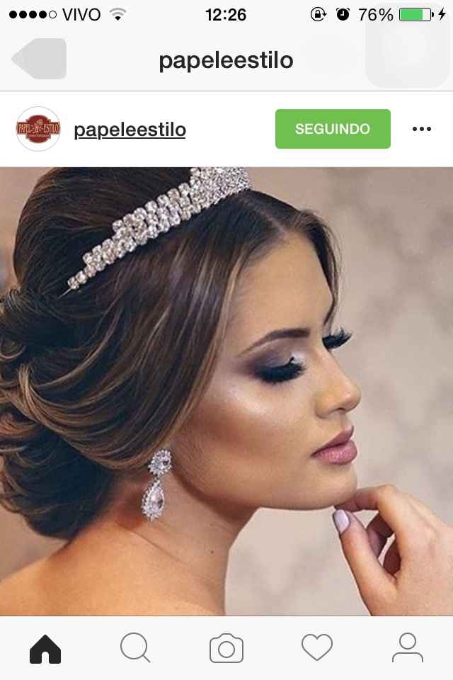 Qual o penteado que você escolheram? - 1