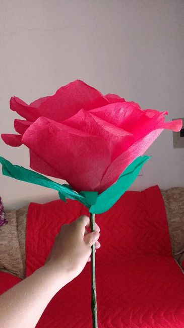 Buquê de uma flor só - flor gigante #vem ver - 3