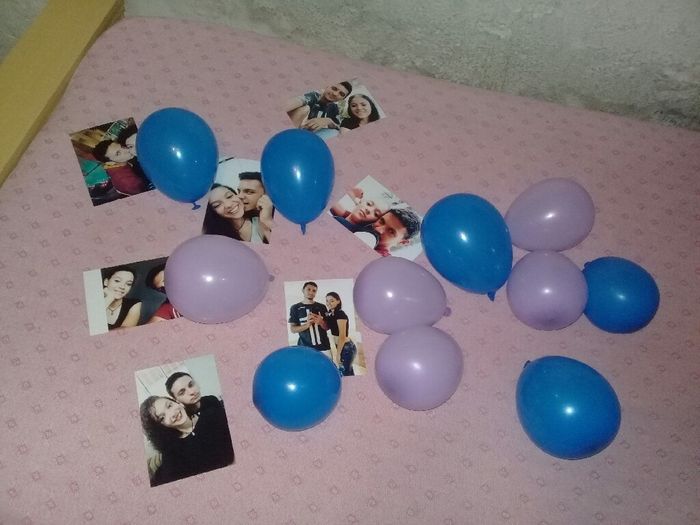 Surpresa 1 ano de namoro e aniversário 2