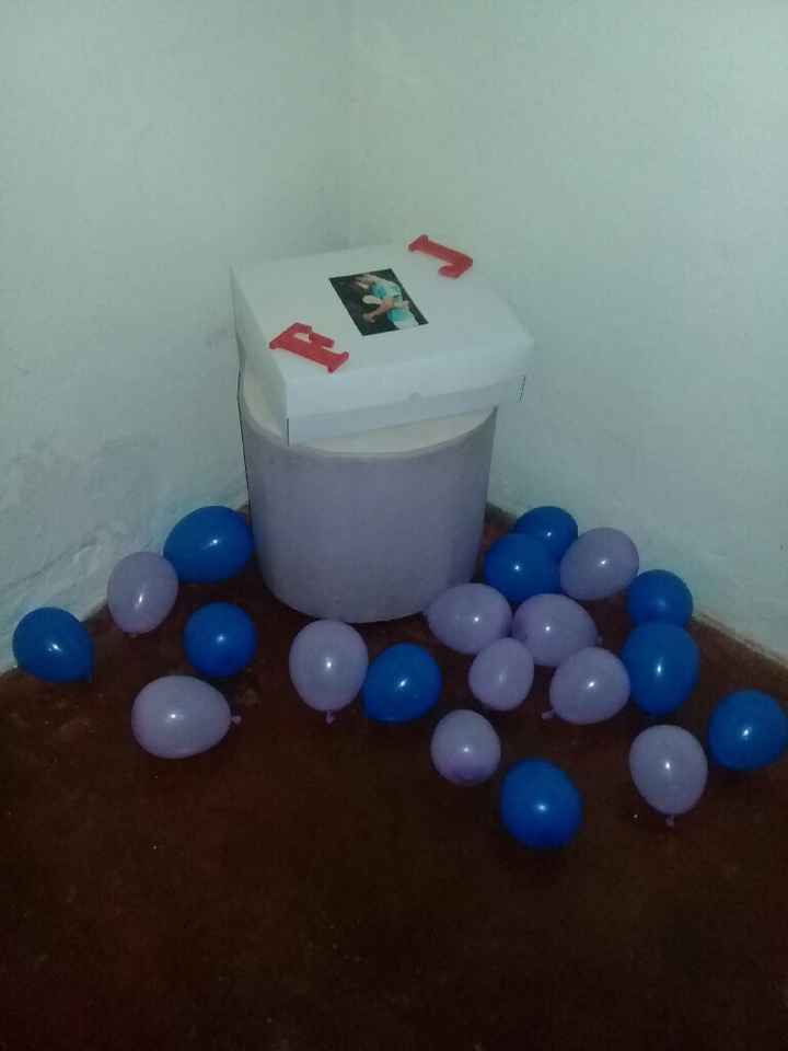 Surpresa 1 ano de namoro e aniversário - 1