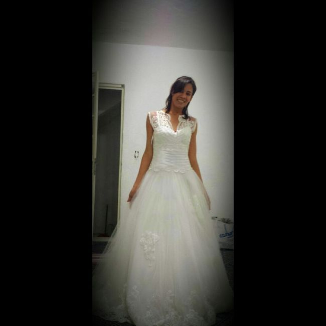 Meu vestido de noiva *_* - 1