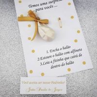 convite dos padrinhos - ideias - 1