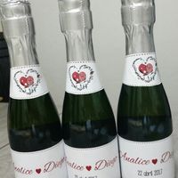 Mini vinhos para convite dos padrinhos - 4