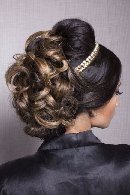 Opção de penteado