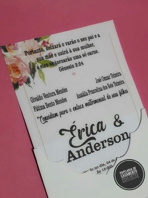Minha cunhada quer fazer meu convite! 2