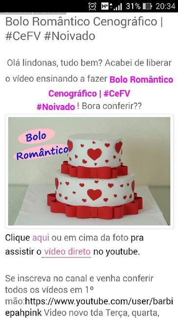Me ajudem... qual desses bolos é mais apropriado para meu noivado? - 1