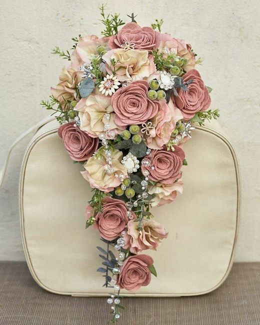 Inspirações buquê cascata 💐 2